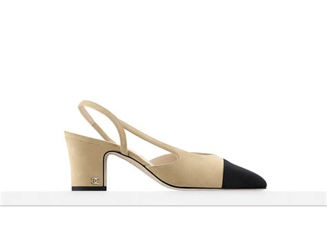 chanel scarpa tacco|Chanel: le slingback bicolore sono le scarpe più .